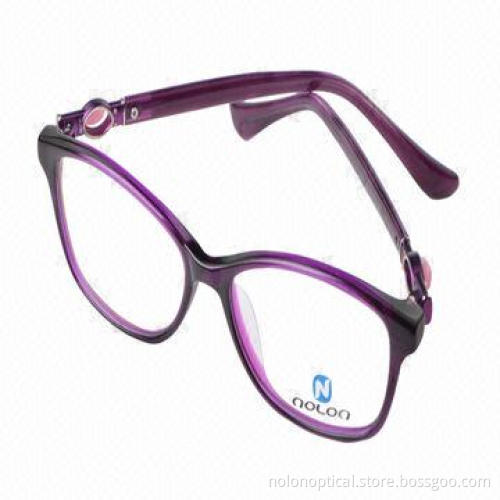 2014 Classic Acetate High-quality Optical Eyewear, Purple, Black Color, OEM/ODM Orders Welcomed